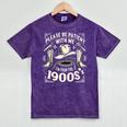 Please Be Patient With Me I'm From The 1900s Cowboy Quote Premium Mineral Wash Tshirts Mineral Purple