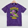 Please Be Patient I'm From The 1900s Dragon Men Women Mineral Wash Tshirts Mineral Purple