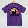 Please Be Patient With Me I'm From The 1900s Floppy Disk Mineral Wash Tshirts Mineral Purple