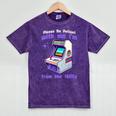Please Be Patient With Me I'm From The 1900s Gamer Gaming Premium Mineral Wash Tshirts Mineral Purple