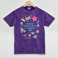 Please Be Patient With Me I'm From The 1900s Humor Saying Mineral Wash Tshirts Mineral Purple