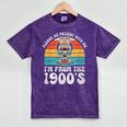 Please Be Patient With Me I'm From The 1900s Kawaii Premium Tri-Blend Mineral Wash Tshirts Mineral Purple