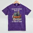 Please Be Patient With Me I'm From The 1900s Photographer Mineral Wash Tshirts Mineral Purple