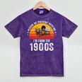 Please Be Patient With Me I'm From The 1900s Premium Mineral Wash Tshirts Mineral Purple