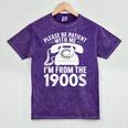 Please Be Patient With Me I'm From The 1900s Premium Tri-Blend Mineral Wash Tshirts Mineral Purple Please Be Patient With Me I'm From The 1900s Premium Tri-Blend Mineral Wash Tshirts Mineral Purple
