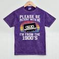 Please Be Patient With Me I'm From The 1900s Retro 90s Mineral Wash Tshirts Mineral Purple Please Be Patient With Me I'm From The 1900s Retro 90s Mineral Wash Tshirts Mineral Purple