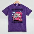 Please Be Patient I'm From The 1900s Retro Cassette Mineral Wash Tshirts Mineral Purple