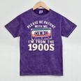Please Be Patient With Me I'm From The 1900s Retro Cassette Premium Mineral Wash Tshirts Mineral Purple Please Be Patient With Me I'm From The 1900s Retro Cassette Premium Mineral Wash Tshirts Mineral Purple