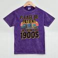 Please Be Patient I'm From The 1900s Retro Computer Mineral Wash Tshirts Mineral Purple Please Be Patient I'm From The 1900s Retro Computer Mineral Wash Tshirts Mineral Purple