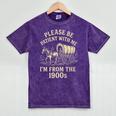 Please Be Patient With Me I'm From The 1900s Retro Premium Mineral Wash Tshirts Mineral Purple Please Be Patient With Me I'm From The 1900s Retro Premium Mineral Wash Tshirts Mineral Purple