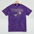 Please Be Patient With Me I'm From The 1900s Retro Tee Mineral Wash Tshirts Mineral Purple