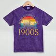Please Be Patient To Me I'm From The 1900s Retro Vintage Mineral Wash Tshirts Mineral Purple