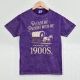 Please Be Patient With Me I'm From The 1900s Retro Western Mineral Wash Tshirts Mineral Purple Please Be Patient With Me I'm From The 1900s Retro Western Mineral Wash Tshirts Mineral Purple