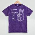 Please Be Patient With Me I'm From The 1900s Retrogames Mineral Wash Tshirts Mineral Purple Please Be Patient With Me I'm From The 1900s Retrogames Mineral Wash Tshirts Mineral Purple