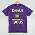 Please Be Patient With Me I'm From The 1900s Television Set Premium Mineral Wash Tshirts Mineral Purple Please Be Patient With Me I'm From The 1900s Television Set Premium Mineral Wash Tshirts Mineral Purple