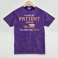 Please Be Patient With Me I'm From The 1900s Trail Wagon Mineral Wash Tshirts Mineral Purple
