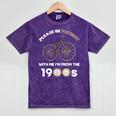 Please Be Patient With Me I'm From The 1900s Vantage Mineral Wash Tshirts Mineral Purple