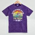 Please Be Patient With Me I'm From The 1900s Vintage Cassett Mineral Wash Tshirts Mineral Purple
