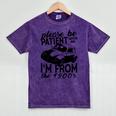 Please Be Patient With Me I'm From The 1900s Vintage Classic Mineral Wash Tshirts Mineral Purple