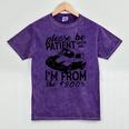 Please Be Patient With Me I'm From The 1900s Vintage Classic Premium Tri-Blend Mineral Wash Tshirts Mineral Purple