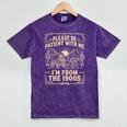 Please Be Patient With Me I'm From The 1900s Vintage Cowboy Mineral Wash Tshirts Mineral Purple