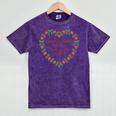 Please Be Patient With Me I'm From The 1900S Vintage Floral Premium Tri-Blend Mineral Wash Tshirts Mineral Purple