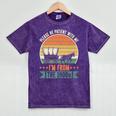 Please Be Patient With Me I'm From The 1900s Vintage Humor Premium Mineral Wash Tshirts Mineral Purple
