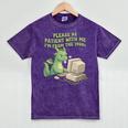 Please Be Patient I'm From The 1900s Vintage Men Women Mineral Wash Tshirts Mineral Purple