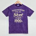 Please Be Patient With Me I'm From The 1900s Vintage Mineral Wash Tshirts Mineral Purple Please Be Patient With Me I'm From The 1900s Vintage Mineral Wash Tshirts Mineral Purple