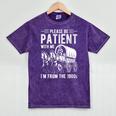 PLEASE BE PATIENT I'M FROM THE 1900s Vintage 1900s Retro Premium Mineral Wash Tshirts Mineral Purple