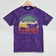 Please Be Patient With Me I'm From The 1900s Vintage Sunset Premium Mineral Wash Tshirts Mineral Purple