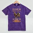 Please Be Patient With Mee I'm From The 1900s Minimalist Mineral Wash Tshirts Mineral Purple