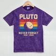 Pluto Never Forget Space Nostalgia Astronomy Humor Premium Tri-Blend Mineral Wash Tshirts Mineral Purple Pluto Never Forget Space Nostalgia Astronomy Humor Premium Tri-Blend Mineral Wash Tshirts Mineral Purple