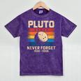 Pluto Never Forget Space Nostalgia Astronomy Humor Mineral Wash Tshirts Mineral Purple Pluto Never Forget Space Nostalgia Astronomy Humor Mineral Wash Tshirts Mineral Purple