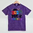 Pre-K Graduate 2025 Preschool Graduation Class Of 2025 Kids Mineral Wash Tshirts Mineral Purple