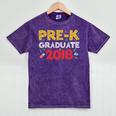 Pre-K Graduate Grad 2018 Graduation Shirt Mineral Wash Tshirts Mineral Purple