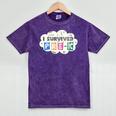 Pre School Graduation Shirts Graduate Grad Pre-K PreK Mineral Wash Tshirts Mineral Purple