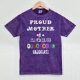 Preschool Graduation Proud Mother Of Class 2018 Mineral Wash Tshirts Mineral Purple