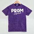 Prom Squad Tshirt 2023 Prom Graduation Class Of 2032 Mineral Wash Tshirts Mineral Purple