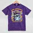 Proud 8th Grade Graduate Axolotl Graduation Eighth Mineral Wash Tshirts Mineral Purple