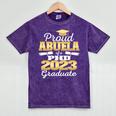 Proud Abuela Class Of 2023 PHD Graduate Doctorate Graduation Mineral Wash Tshirts Mineral Purple