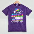 Proud Abuela Of Preschool Graduate 2025 Graduation Mineral Wash Tshirts Mineral Purple