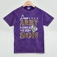 Proud Army National Guard Son National Guard Graduation Mineral Wash Tshirts Mineral Purple