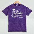 Proud Boyfriend Of A Graduate 2019 Family Graduation Shirts Mineral Wash Tshirts Mineral Purple