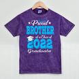 Proud Brother Of a 2022 Graduate Class Of 2022 Graduation Mineral Wash Tshirts Mineral Purple