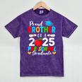 Proud Brother Of a 2025 Preschool Graduate Graduation Mineral Wash Tshirts Mineral Purple