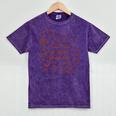 Proud Class Of 2026 Graduate Doodle Senior Graduation Premium Tri-Blend Mineral Wash Tshirts Mineral Purple