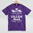 Proud Cousin Of College Grad 2019 Family Graduation Shirt Mineral Wash Tshirts Mineral Purple