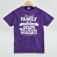 Proud Family Class Of 2025 Graduate Graduation Ceremony Mineral Wash Tshirts Mineral Purple