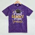 Proud Gammy Of A Class Of 2025 Graduate Senior Graduation Mineral Wash Tshirts Mineral Purple